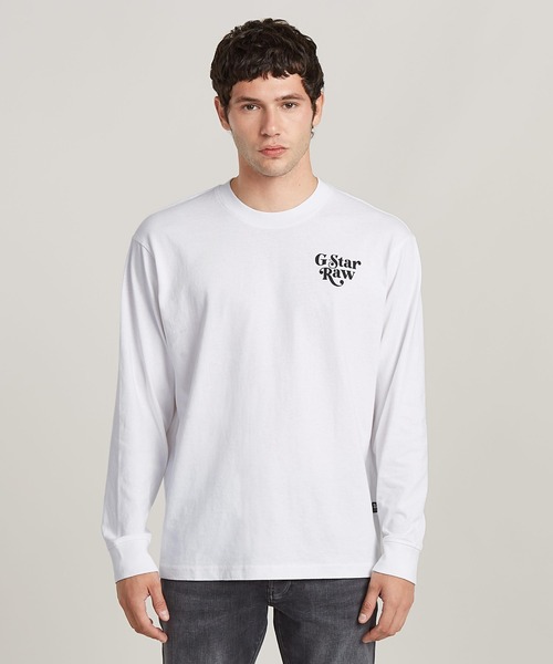 FOXY CHEST BOXY T-SHIRT/グラフィックロゴオーバーサイズロング