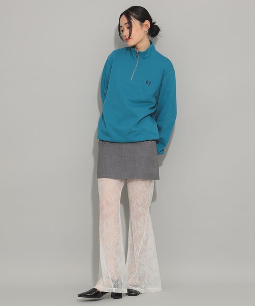 Ray BEAMS（レイビームス）の「レース シアー フレア パンツ（その他パンツ・レディース・ブラック/ホワイト・ONE SIZE）」の17枚目の写真