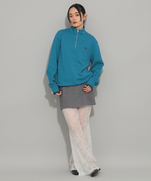 Ray BEAMS（レイビームス）の「レース シアー フレア パンツ（その他パンツ・レディース・ブラック/ホワイト・ONE SIZE）」の16枚目の写真