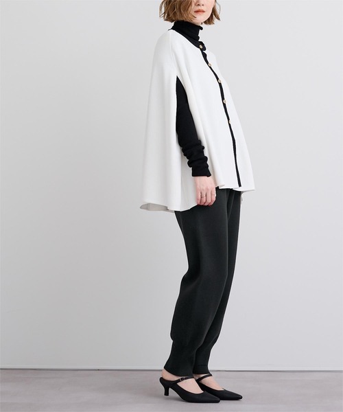 UR'S（ユアーズ）の「ニットジョガーパンツ（その他パンツ・レディース・ホワイト/杢グレー/ブラック/ネイビー・S/M/L/XL）」の7枚目の写真