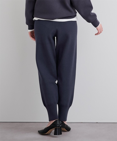 UR'S（ユアーズ）の「ニットジョガーパンツ（その他パンツ・レディース・ホワイト/杢グレー/ブラック/ネイビー・S/M/L/XL）」の14枚目の写真