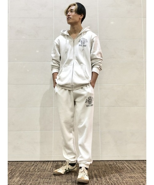 GAP（ギャップ）の「GAP ATHLETICロゴ ジョガーパンツ(ユニセックス)（スウェットパンツ・メンズ・ホワイト系その他/グリーン/グレー/ブラック・S/M/L/XL/XS）」の16枚目の写真