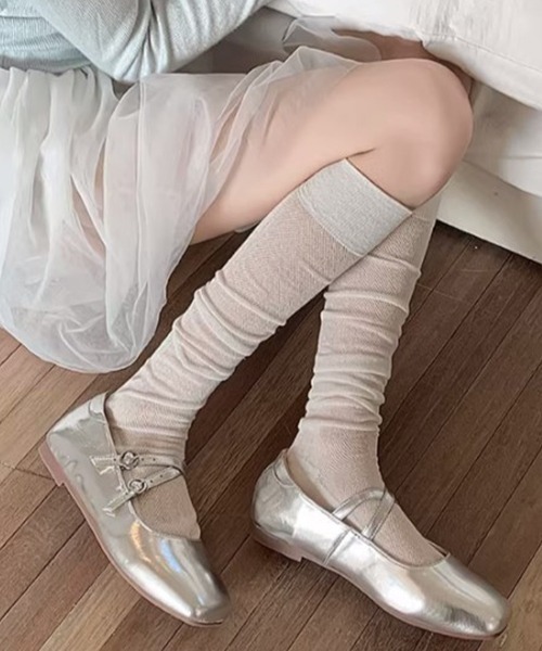 c.u.l（シーユーエル）の「シースルー メッシュソックス cula921（ソックス/靴下・レディース・グレー/ブラック/ホワイト・FREE）」の3枚目の写真