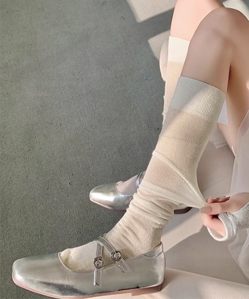 シースルー メッシュソックス cula921（ソックス/靴下）｜c.u.l