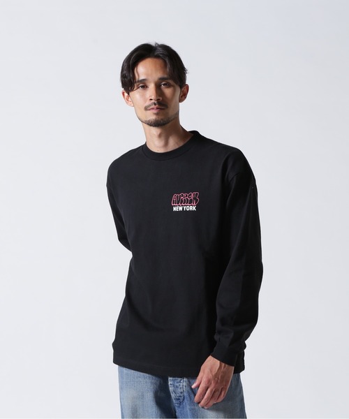 AVIREX（アヴィレックス）の「GRAFFITI AVIREX LONGSLEEVE T-SHIRT / グラフィティ アヴィレックス 長袖Tシャツ / AVIREX / アヴィレック（Tシャツ/カットソー・メンズ・グレー/ブラック/ホワイト・MEDIUM/LARGE/X-LARGE/XX-LARGE）」の5枚目の写真