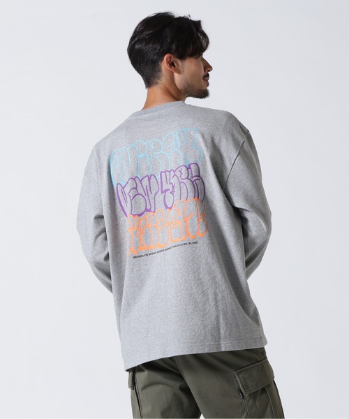 AVIREX（アヴィレックス）の「GRAFFITI AVIREX LONGSLEEVE T-SHIRT / グラフィティ アヴィレックス 長袖Tシャツ / AVIREX / アヴィレック（Tシャツ/カットソー・メンズ・グレー/ブラック/ホワイト・MEDIUM/LARGE/X-LARGE/XX-LARGE）」の13枚目の写真