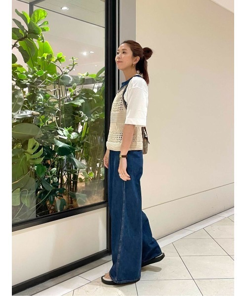 値下げ 新品未使用 tope knit bib キャミソール peto セール】knit camisole（キャミソール）｜LAATO（ラート）の