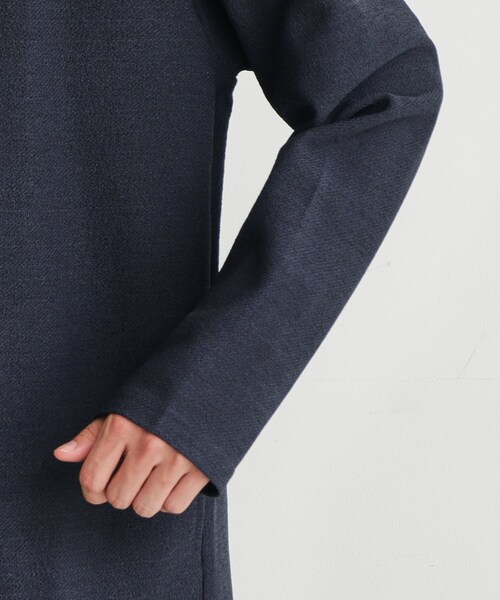 THE SHOP TK （ザ ショップ ティーケー ）の「◆バルキータッチノーカラーカーディガン（カーディガン/ボレロ・メンズ・スモーキーグリーン系/ブラウン系その他/オレンジ/ネイビー・02/03/04）」の7枚目の写真