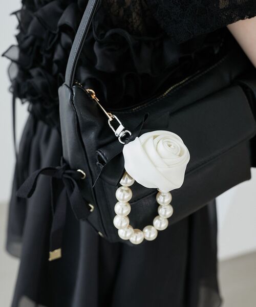 MAJESTIC LEGON（マジェスティックレゴン）の「ガーリーモチーフキーホルダー（キーケース/キーアクセサリー・レディース・C/A/B・FREE）」の2枚目の写真