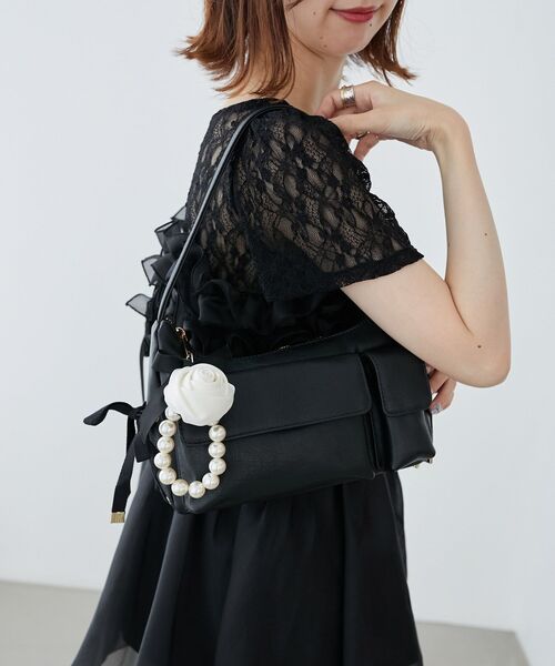 MAJESTIC LEGON（マジェスティックレゴン）の「ガーリーモチーフキーホルダー（キーケース/キーアクセサリー・レディース・C/A/B・FREE）」の6枚目の写真