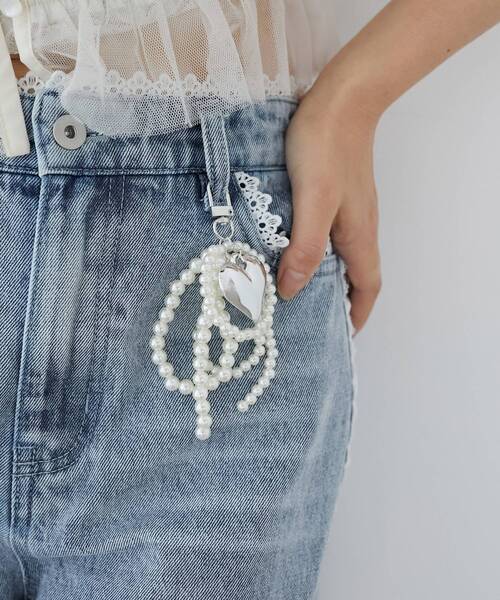 MAJESTIC LEGON（マジェスティックレゴン）の「ガーリーモチーフキーホルダー（キーケース/キーアクセサリー・レディース・C/A/B・FREE）」の10枚目の写真