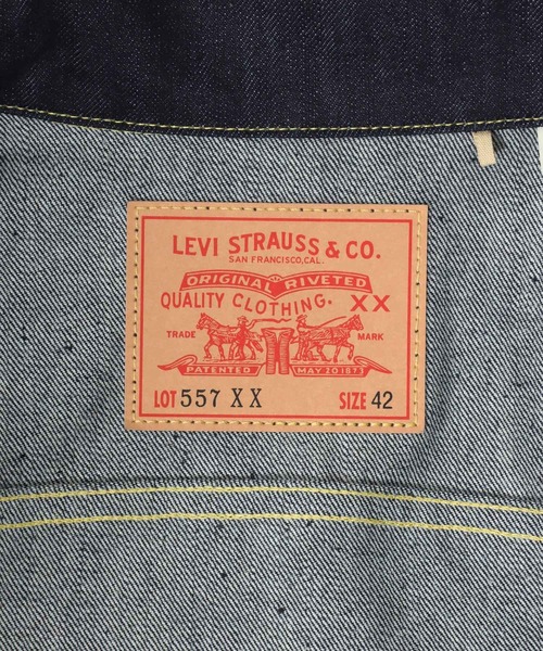 LEVI'S VINTAGE CLOTHING(リーバイスビンテージクロージング)の「Levi's/リーバイス LEVI'S VINTAGE CLOTHING 1961モデル TYPEⅢJACKET トラッカージャケット(デニムジャケット・メンズ・ノンウォッシュ・L/XL/M)」の5枚目の写真