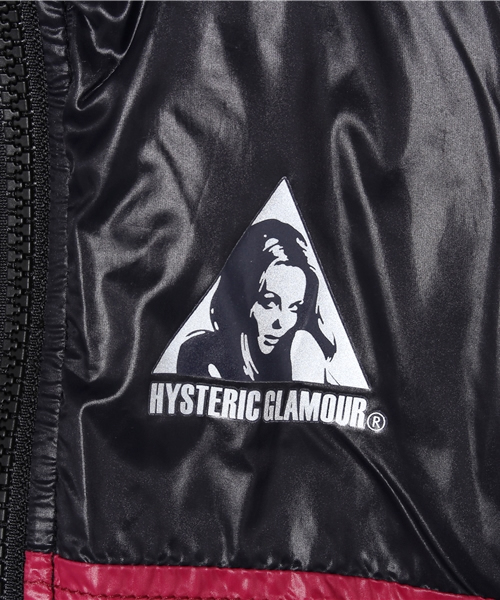 JOEY HYSTERIC（ジョーイヒステリック）の「プリマロフトナイロンタフタ リバーシブルフーデッド ブルゾン（ブルゾン・キッズ・ブラック/ピンク/ホワイト・SMALL/MEDIUM）」の14枚目の写真