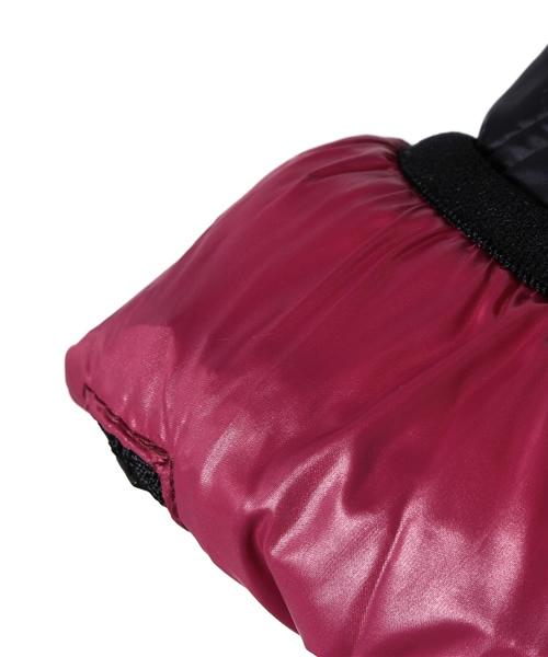 JOEY HYSTERIC（ジョーイヒステリック）の「プリマロフトナイロンタフタ リバーシブルフーデッド ブルゾン（ブルゾン・キッズ・ブラック/ピンク/ホワイト・SMALL/MEDIUM）」の16枚目の写真