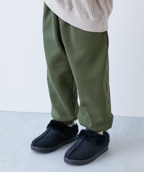 セール】RICH WARM 裏シャギー ワイドジョガーパンツ（その他パンツ