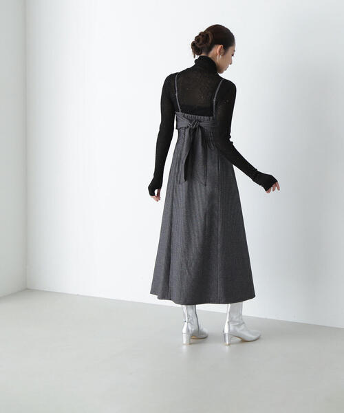 NATURAL BEAUTY BASIC(ナチュラルビューティーベーシック)の「◇【Oggi掲載】スパンコールシアーニット(ニット/セーター・レディース・オフホワイト/ブルー/ブラック・FREE)」の7枚目の写真