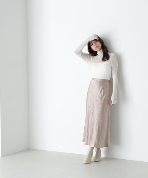 NATURAL BEAUTY BASIC(ナチュラルビューティーベーシック)の「◇【Oggi掲載】スパンコールシアーニット(ニット/セーター・レディース・オフホワイト/ブルー/ブラック・FREE)」の18枚目の写真