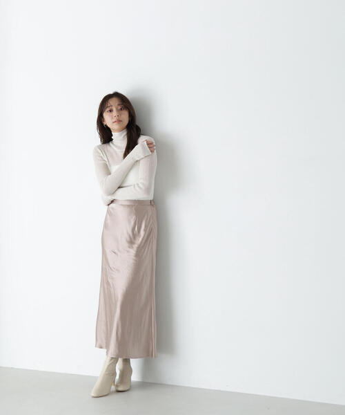 NATURAL BEAUTY BASIC(ナチュラルビューティーベーシック)の「◇【Oggi掲載】スパンコールシアーニット(ニット/セーター・レディース・オフホワイト/ブルー/ブラック・FREE)」の20枚目の写真