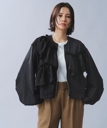 RASW（ラス）の「[RASW]フリルブルゾン（ブルゾン）」