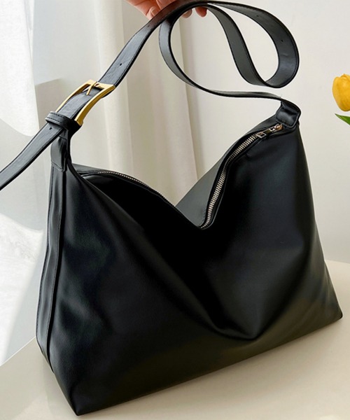 TONE SELECT GOODS(トーンセレクトグッズ)の「urbanfemine./PU ショルダーバッグ U7346(ショルダーバッグ・レディース・ダークブラウン/ブラウン/ブラック・FREE)」の9枚目の写真