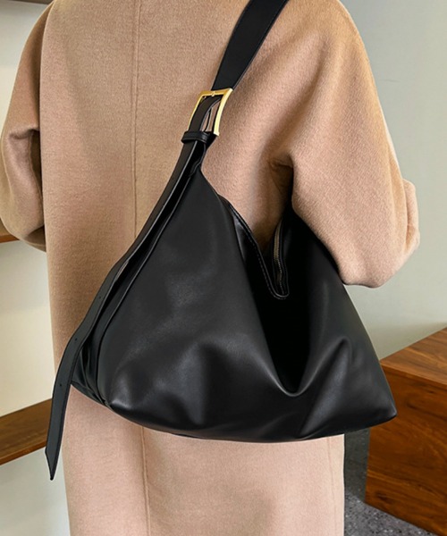 TONE SELECT GOODS(トーンセレクトグッズ)の「urbanfemine./PU ショルダーバッグ U7346(ショルダーバッグ・レディース・ダークブラウン/ブラウン/ブラック・FREE)」の10枚目の写真