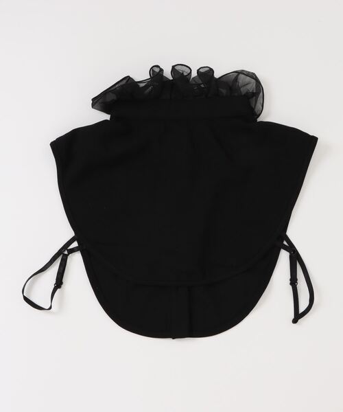 Narcissus（ナルシス）の「【Narcissus】フリルつけ襟（付け襟・レディース・ブラック/ホワイト・FREE）」の6枚目の写真