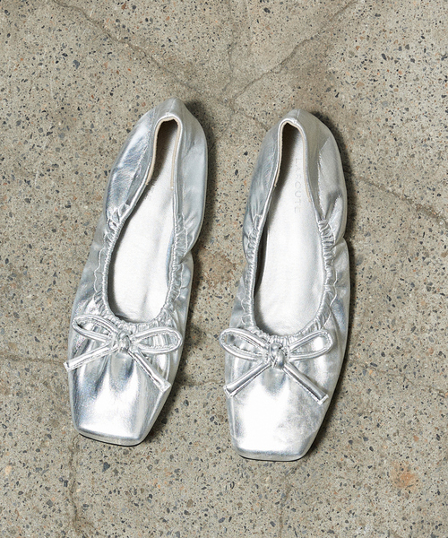 【セール】【LAROUTE】ギャザーバレエシューズ（バレエシューズ）｜LAROUTE（ラルート）