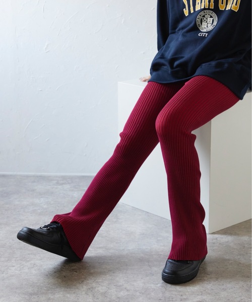 【セール】プレーティングリブパンツ（その他パンツ）｜ap retro（アプレトロ）