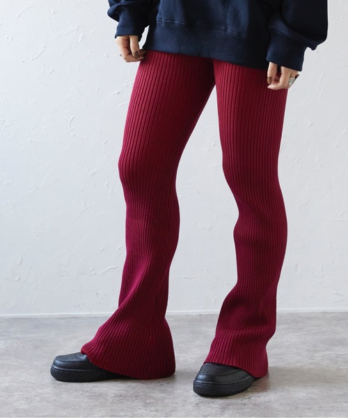 【セール】プレーティングリブパンツ（その他パンツ）｜ap retro（アプレトロ）