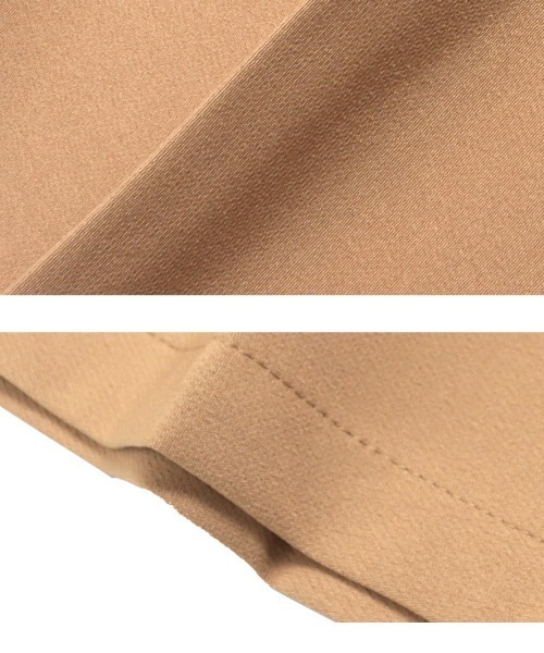 KOBE LETTUCE(コウベレタス)の「ツータックワイドパンツ(スラックス・レディース・ブラック/チャコール/キャメル/ダークブラウン・M/PM)」の21枚目の写真