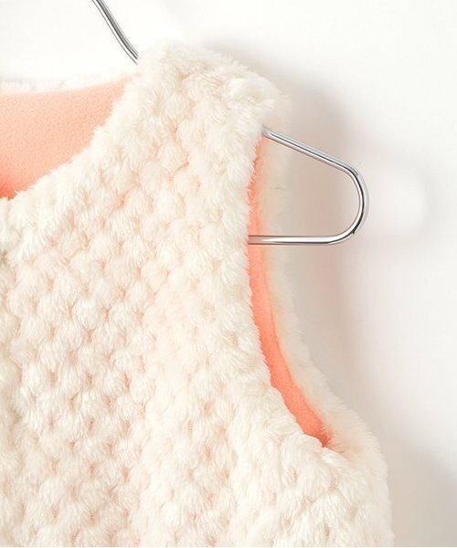 baby cheer（ベイビーチアー）の「いちごリバーシブルベスト（ベスト・キッズ・キナリ・70-90cm）」の6枚目の写真