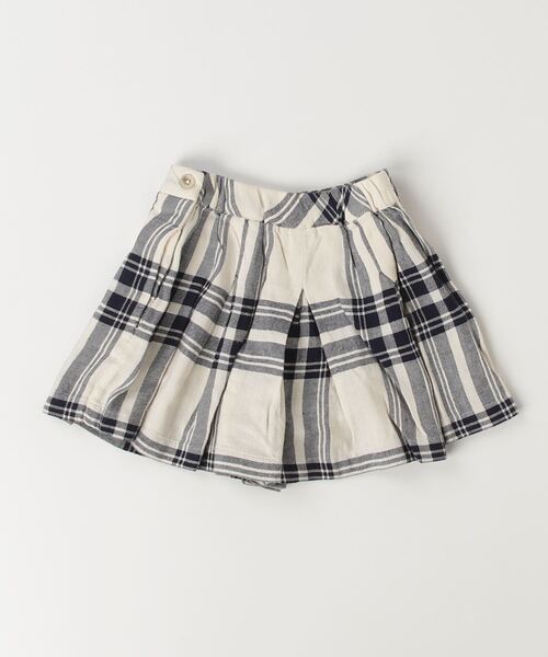 【セール】チェック プリーテッド コットン ツイル キュロット ショートパンツ（その他パンツ）｜POLO RALPH LAUREN CHILDRENSWEAR（ポロ ラルフ ローレン チルドレンズウェア）