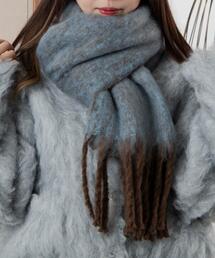 WEGO/【24年秋冬新作】ワイドフリンジストール