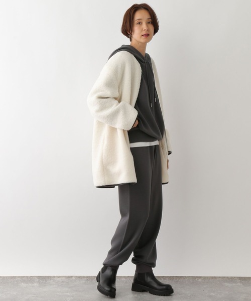 LEPSIM(レプシィム)の「12ゲージジョガーパンツ 133270(その他パンツ・レディース・チャコールグレー/アイボリー・FREE)」の11枚目の写真