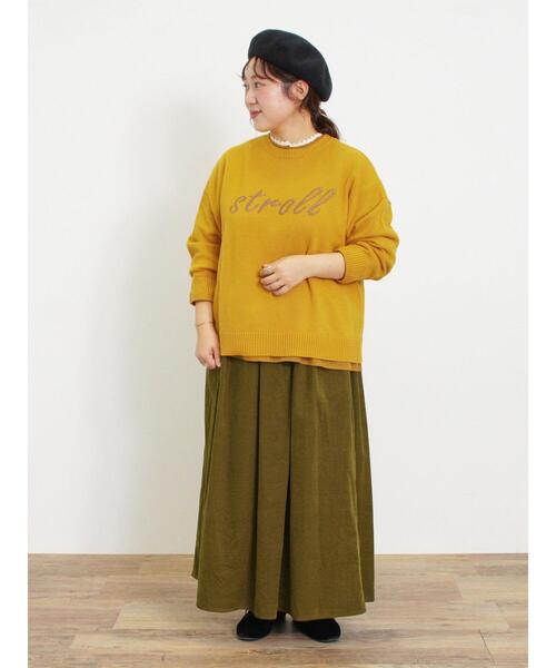 Samansa Mos2(サマンサ モスモス)の「柄アソート切替ピンタックブラウス(シャツ/ブラウス・レディース・オフホワイト/チャコールグレー/ベージュ/マスタード・F)」の12枚目の写真