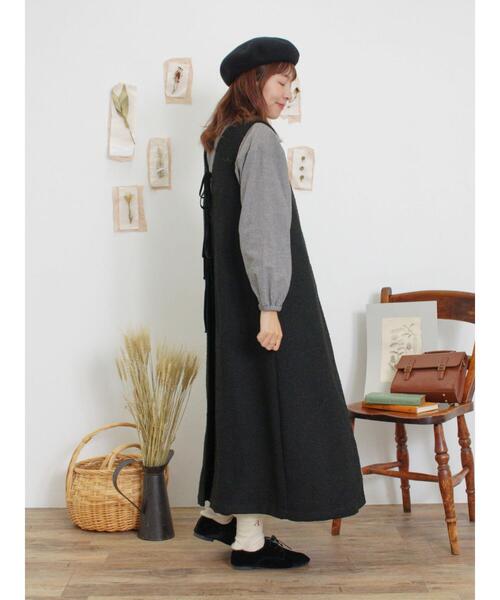 Samansa Mos2(サマンサ モスモス)の「柄アソート切替ピンタックブラウス(シャツ/ブラウス・レディース・オフホワイト/チャコールグレー/ベージュ/マスタード・F)」の22枚目の写真