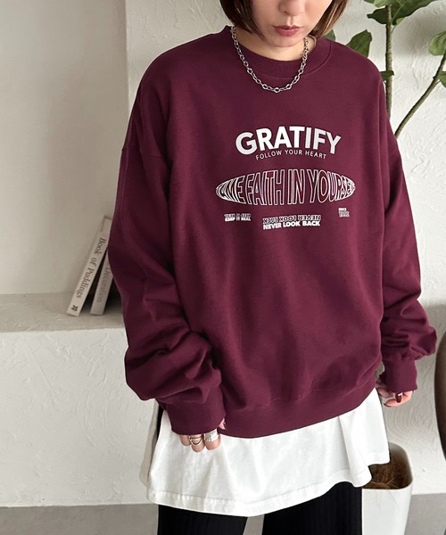 apres jour mignon(アプレジュールミニョン)の「スリット入りロンT【ZOZOTOWN限定アイテム】(Tシャツ/カットソー・レディース・アイボリー/オフホワイト/ブラック系その他・X-LARGE/フリー)」の4枚目の写真