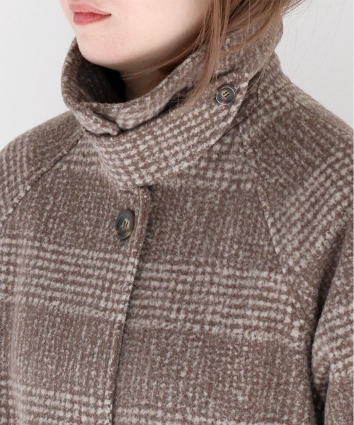 cepo（セポ）の「〈2WAY〉カットジャガードロングコート（ステンカラーコート・レディース・ブラウン・M）」の17枚目の写真