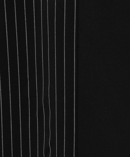 HARE（ハレ）の「ストライプイソザイドッキングナロースカート(HARE)（スカート・レディース・グレー/ブラック・FREE）」の18枚目の写真