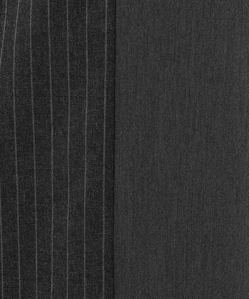 HARE（ハレ）の「ストライプイソザイドッキングナロースカート(HARE)（スカート・レディース・グレー/ブラック・FREE）」の19枚目の写真