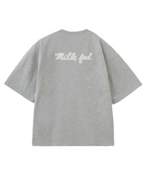 カットソー ミルクフェド MILKFED WAFFLE PANELED TOP レディース 白 グレー トップス ハイネック 柄 tシャツ Tシャツ MILKFED. カットソー ミルクフェド MILKFED WAFFLE PANELED TOP