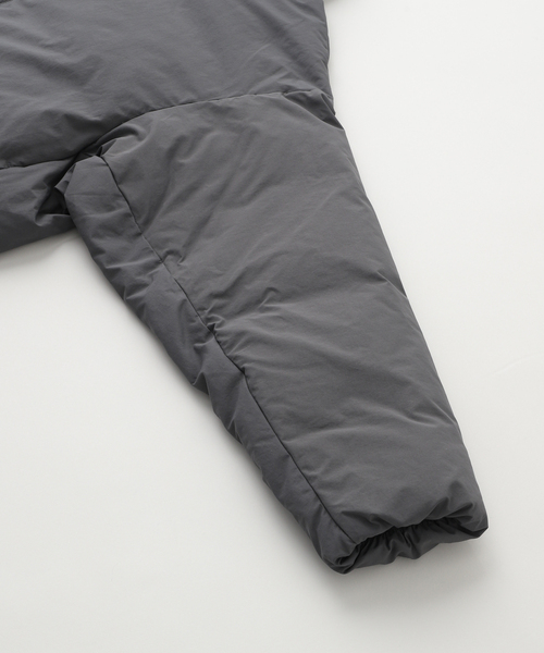 417 EDIFICE(フォーワンセブンエディフィス)の「ANOTHER OFFICE / アナザーオフィス SNOWMAN DOWN JACKET(ダウンジャケット/コート・メンズ・ブラック/チャコールグレー/アイボリー・2/3)」の10枚目の写真