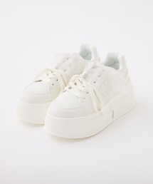 one after another NICE CLAUP | プラットフォームリボンカスタムスニーカー(スニーカー)