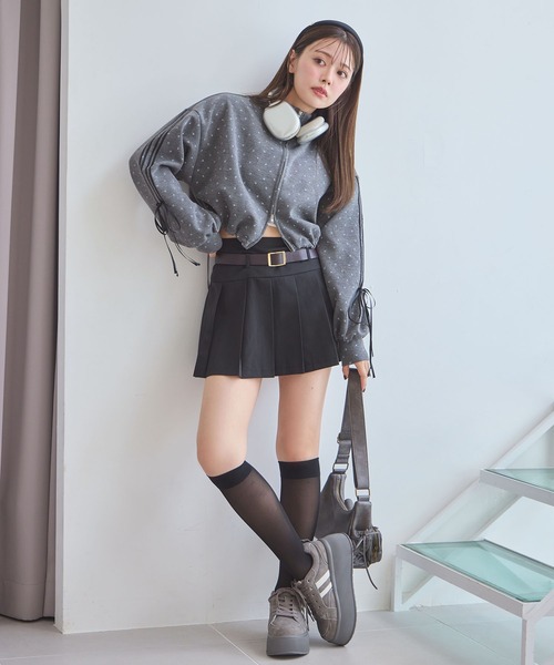 one after another NICE CLAUP(ワンアフターアナザーナイスクラップ)の「プラットフォームリボンカスタムスニーカー(スニーカー・レディース・ホワイト/ブラック/グレー・L/M/S)」の12枚目の写真