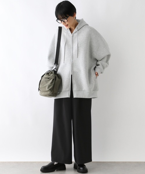 LEPSIM(レプシィム)の「ワンタックワイドパンツ 156557(その他パンツ・レディース・ベージュ/グリーン/ブラック・FREE)」の17枚目の写真