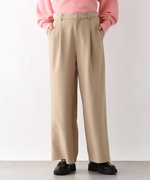 LEPSIM(レプシィム)の「ワンタックワイドパンツ 156557(その他パンツ・レディース・ベージュ/グリーン/ブラック・FREE)」の18枚目の写真