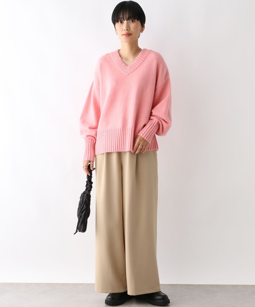 LEPSIM(レプシィム)の「ワンタックワイドパンツ 156557(その他パンツ・レディース・ベージュ/グリーン/ブラック・FREE)」の21枚目の写真