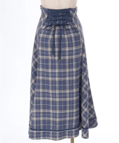 axes femme☆ 起毛チェック編上スカート axes femme｜起毛チェック編上スカート | Rakuten Fashion(楽天