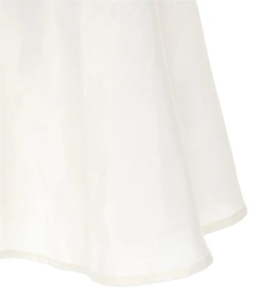 axes femme（アクシーズファム）の「起毛チェック編上スカート（スカート・レディース・ベージュ/ホワイト/ブルー・FREE）」の21枚目の写真