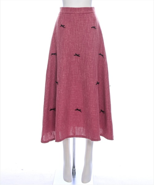 clear（クリア）の「【低身長サイズ有】リボンモチーフツイードロングフレアスカート[大人 可愛い ガーリー 骨格ウェーブ] ≪再入荷≫（スカート・レディース・グレー/ブラック/レッド・F/XS）」の19枚目の写真